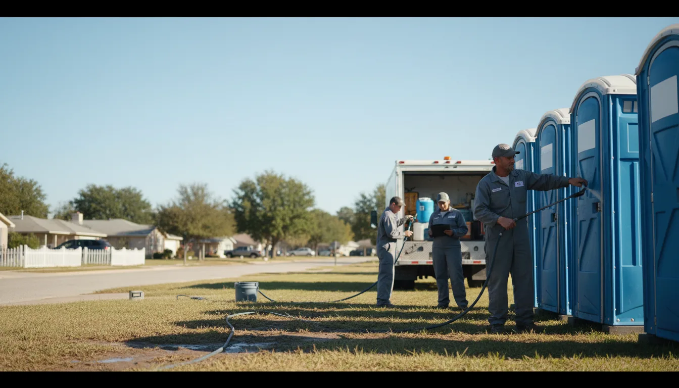 Long-Term Portable Toilet Rental in Velma, OK near me